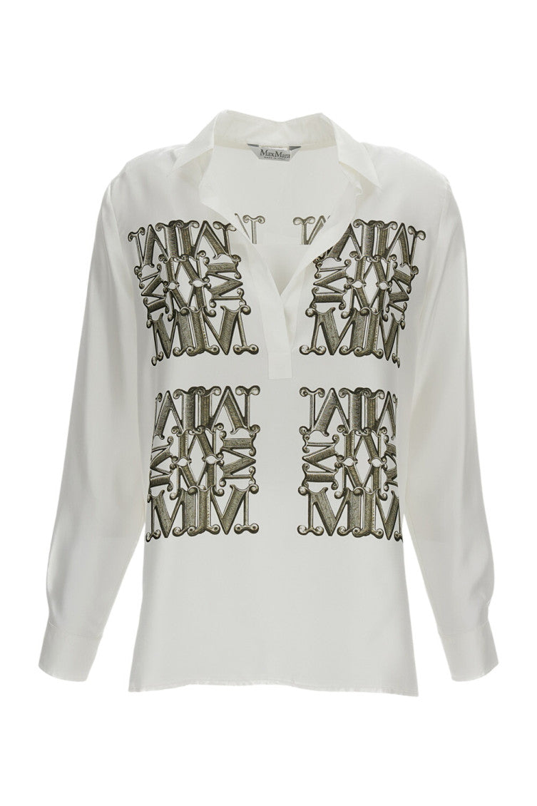 White Regular Logo Shirt 1