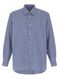 Blue Regular Striped Shirt 1