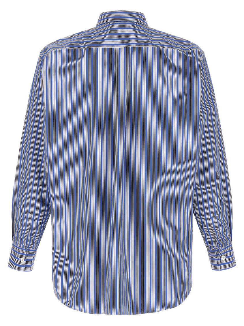 Blue Regular Striped Shirt 2