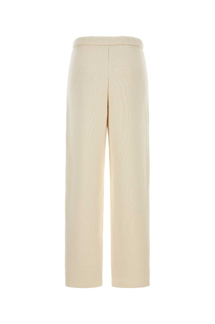 Off White Straight Flat Front Pant 2