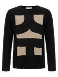 Black Round Neck Sweater 1