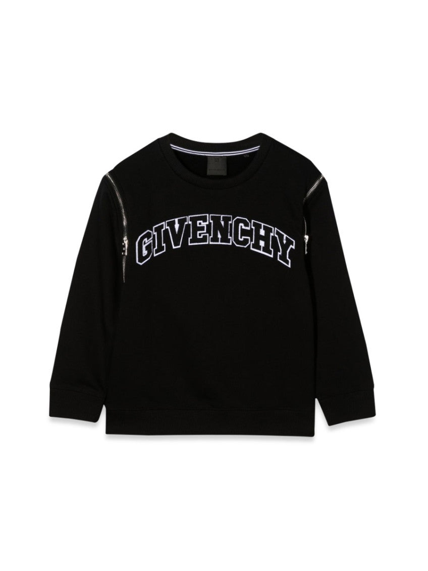 Boys Black Logo Sweatshirt 1