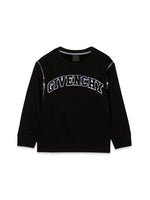 Boys Black Logo Sweatshirt 1