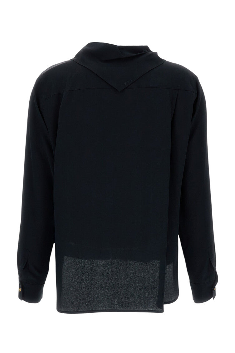 Black Band Collar Top 2