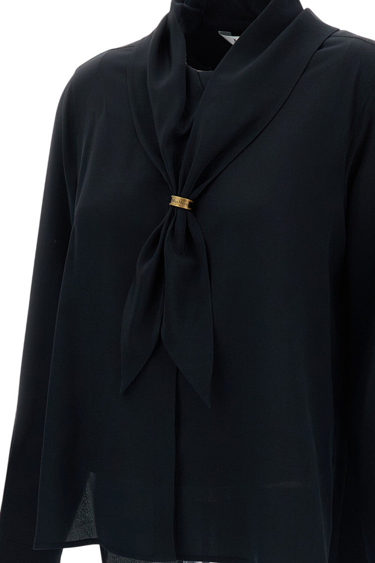 Black Band Collar Top 3
