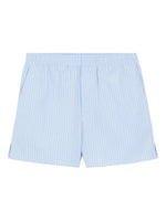 Sky Blue Stripes Shorts 1
