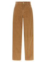 Light Brown Regular Flat Front Pant 1