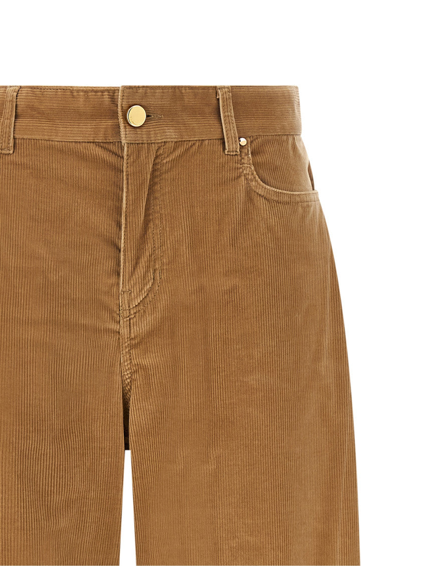 Light Brown Regular Flat Front Pant 3