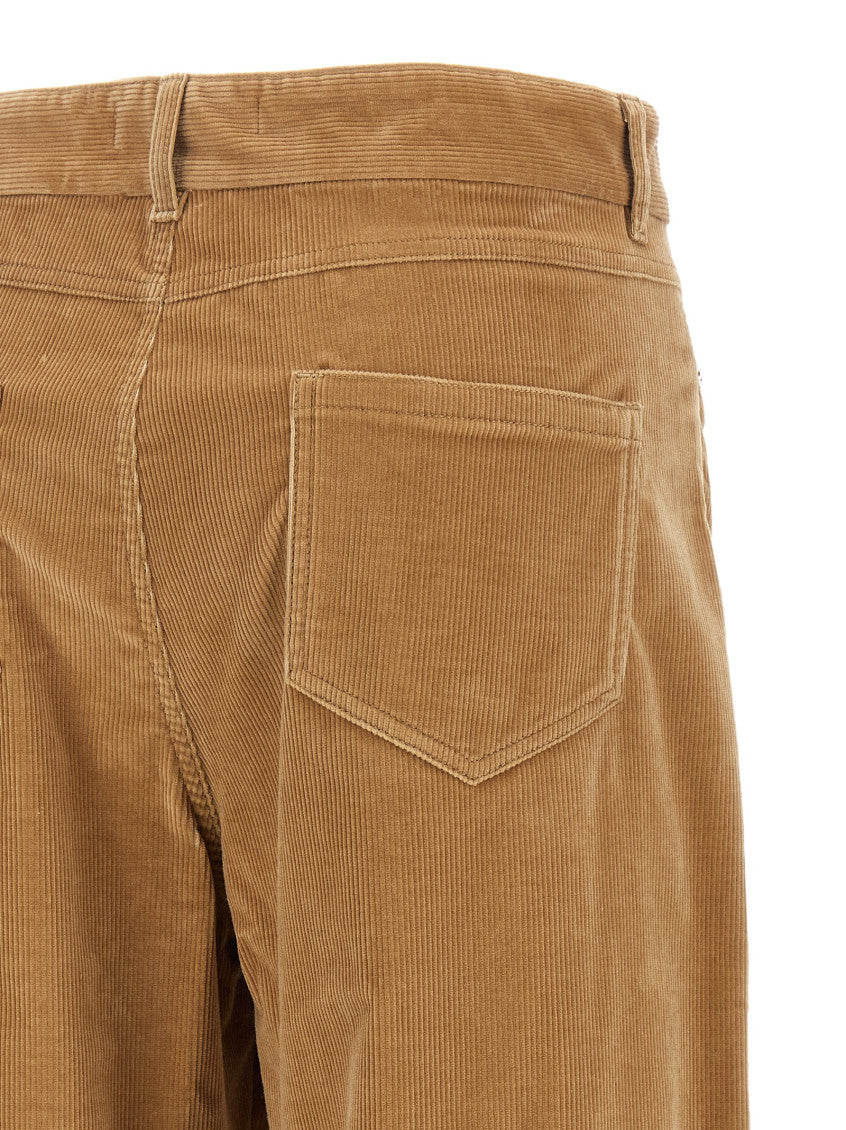 Light Brown Regular Flat Front Pant 4