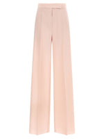 Pink Straight Flat Front Pants 1