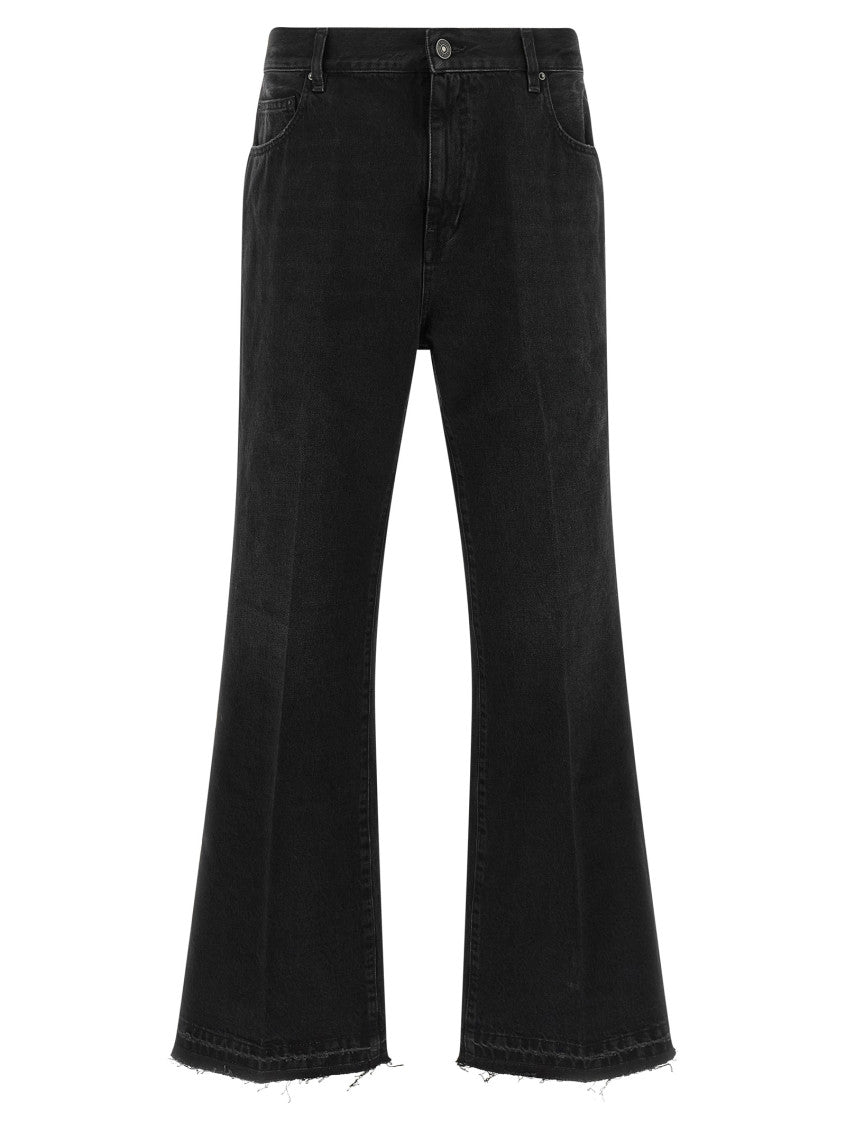 Black Mid Rise Jeans 1