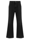 Black Mid Rise Jeans 1