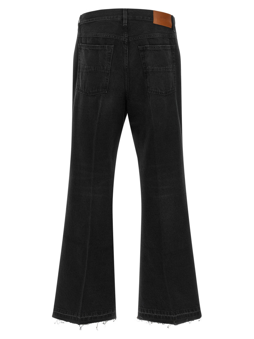 Black Mid Rise Jeans 2