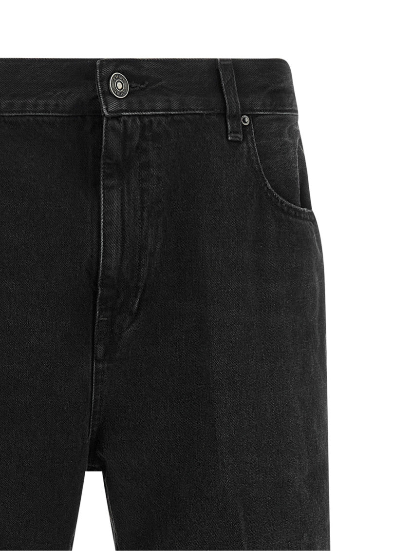 Black Mid Rise Jeans 3