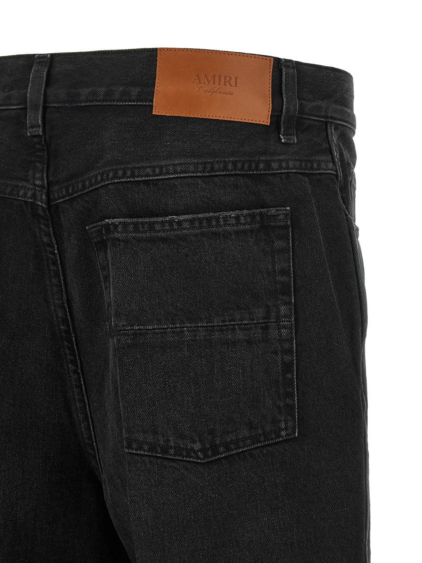 Black Mid Rise Jeans 4