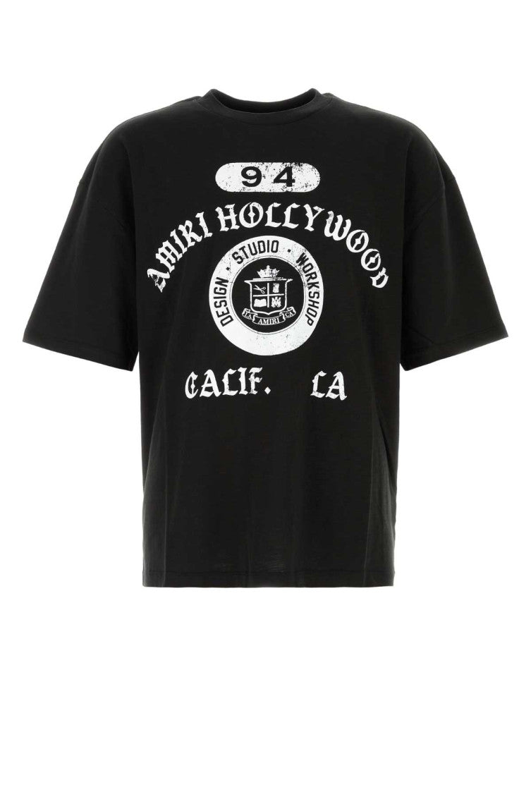 Black Crew Neck T-Shirt 1