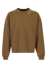 Brown Crew Neck T-Shirt 1