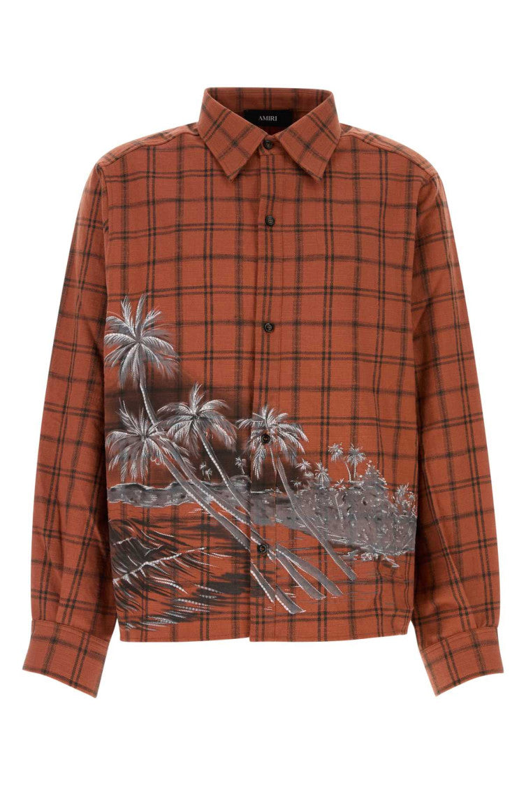 Red Regular Check Shirt 1