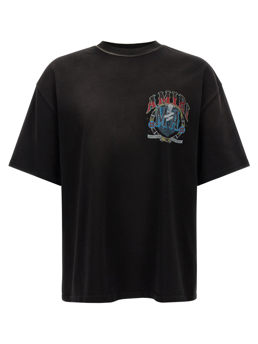 Black Crew Neck T-Shirt 1