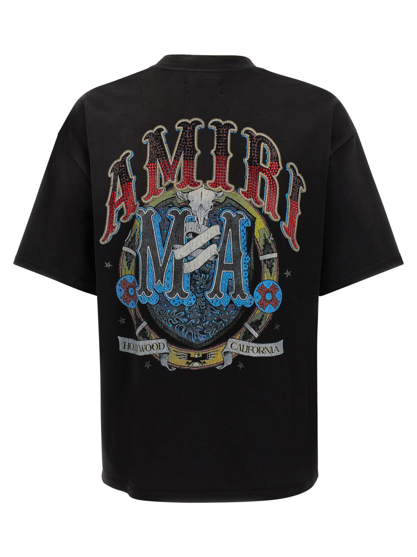 Black Crew Neck T-Shirt 2