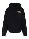 Black Graphic Logo Hoodie 1