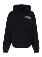 Black Graphic Logo Hoodie 1