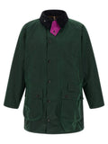 Green Shirt Collar Jacket 1
