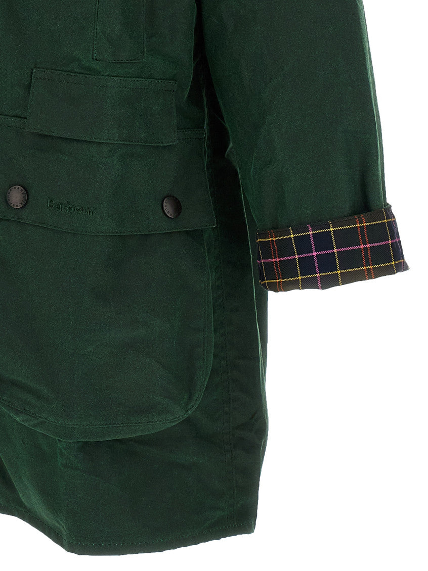 Green Shirt Collar Jacket 4
