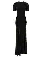 Black Crew Neck Maxi Dress 1
