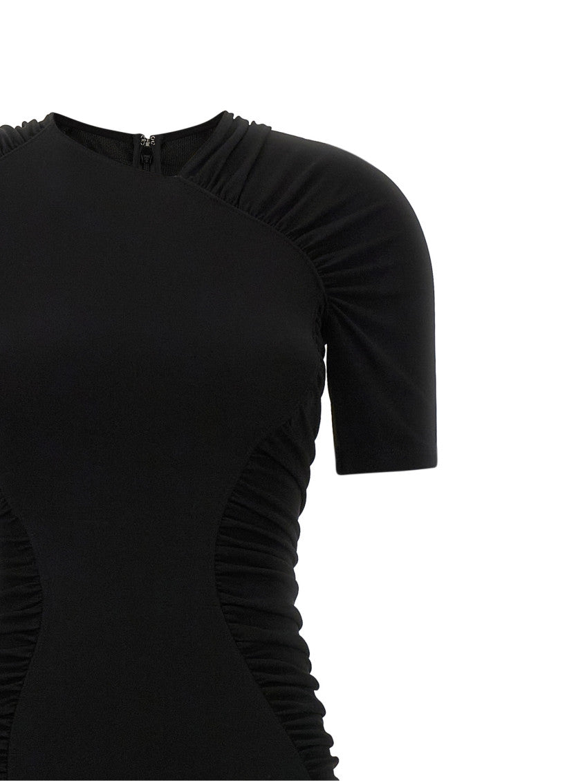 Black Crew Neck Maxi Dress 5