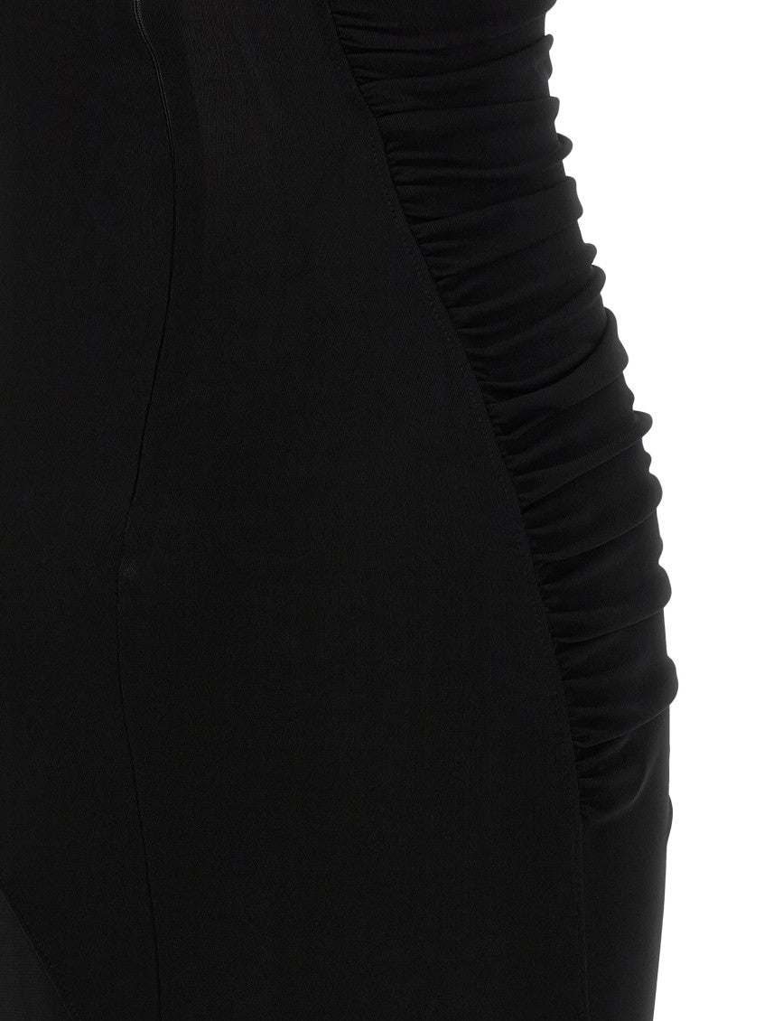 Black Crew Neck Maxi Dress 6