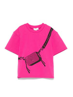 Girls Pink Graphic T-Shirt 1