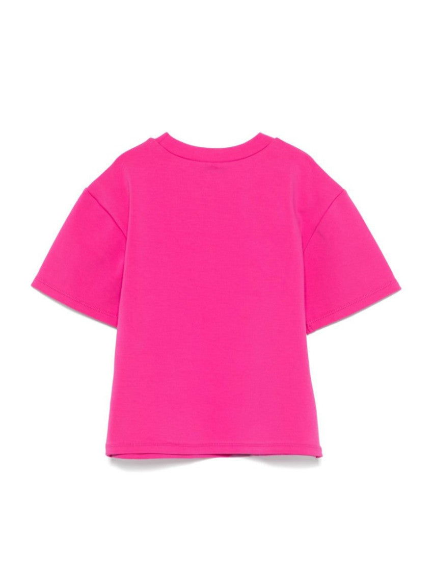 Girls Pink Graphic T-Shirt 3