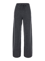 Grey Regular Drawstring Pants 1