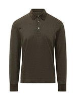 Olive Brown Regular Polo 1