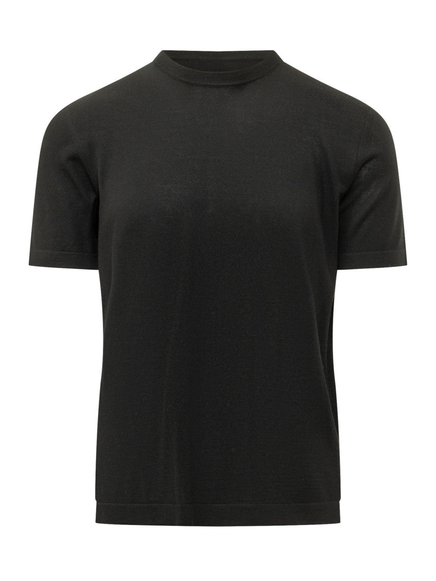 Black Crew Neck T-Shirt 1
