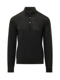 Black Shirt Collar Polo 1