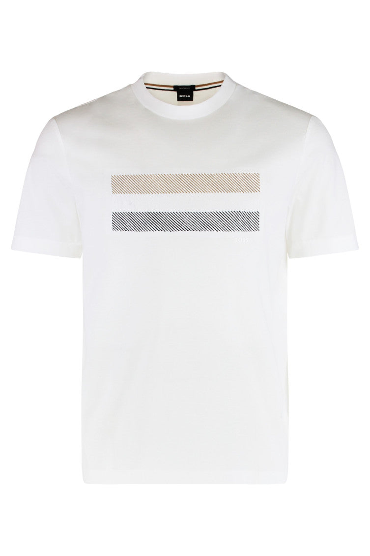 White Crew Neck T-Shirt 1