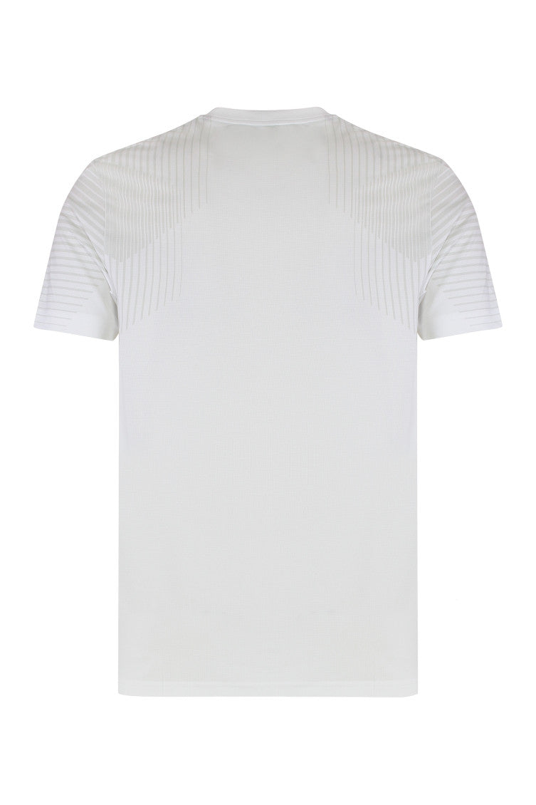 White Crew Neck T-Shirt 2