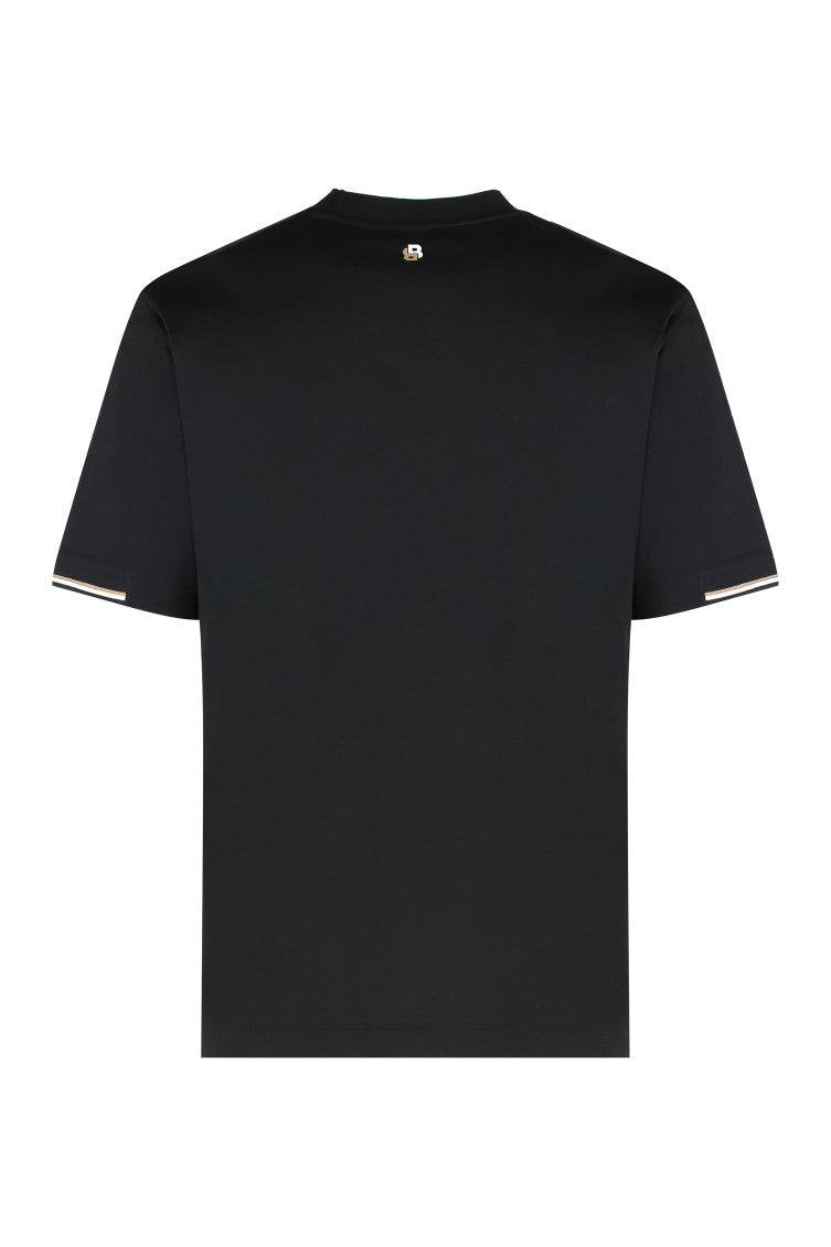 Black Crew Neck T-Shirt 2