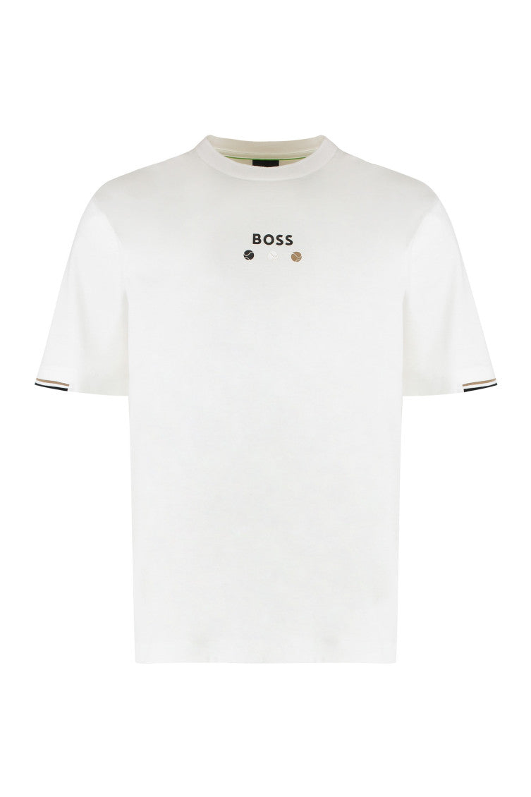 White Crew Neck T-Shirt 1