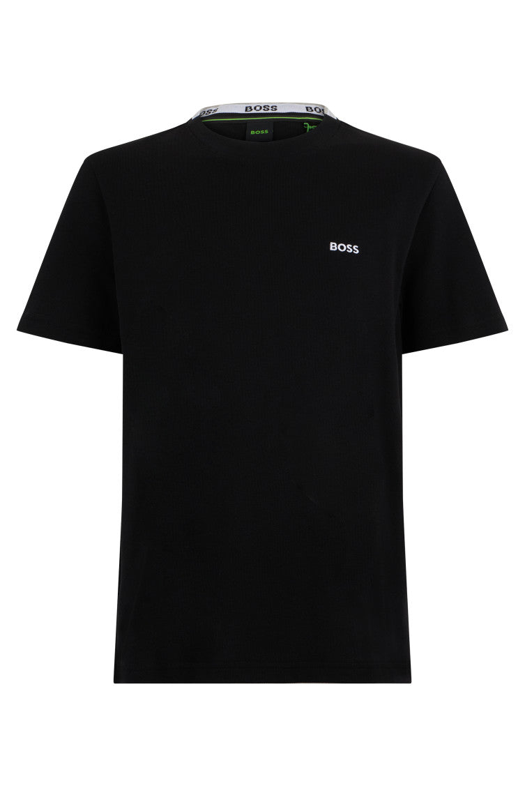Black Crew Neck T-Shirt 1