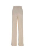 Off White Straight Flat Front Pants 1