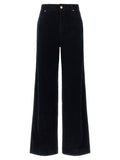 Dark Blue Regular Front Pants 1