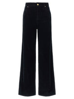 Dark Blue Regular Front Pants 1