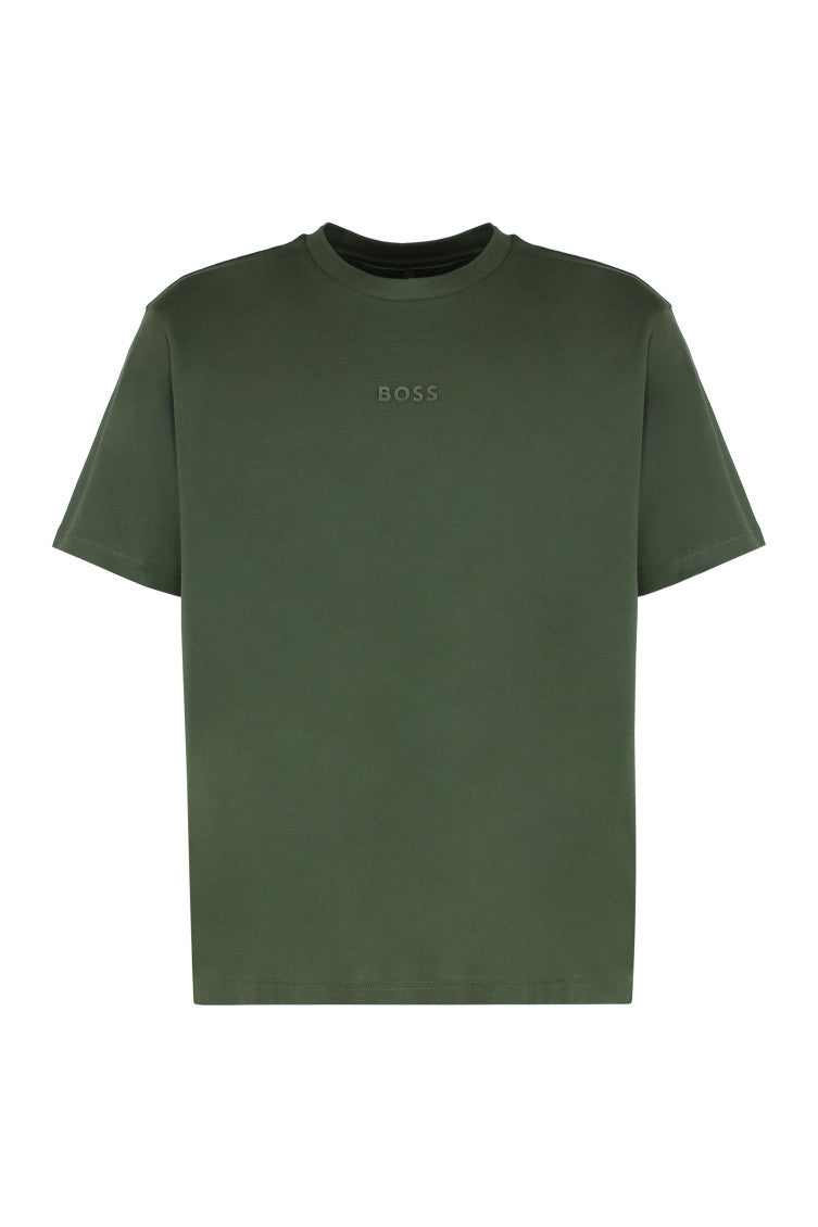Green Crew Neck T-Shirt 1