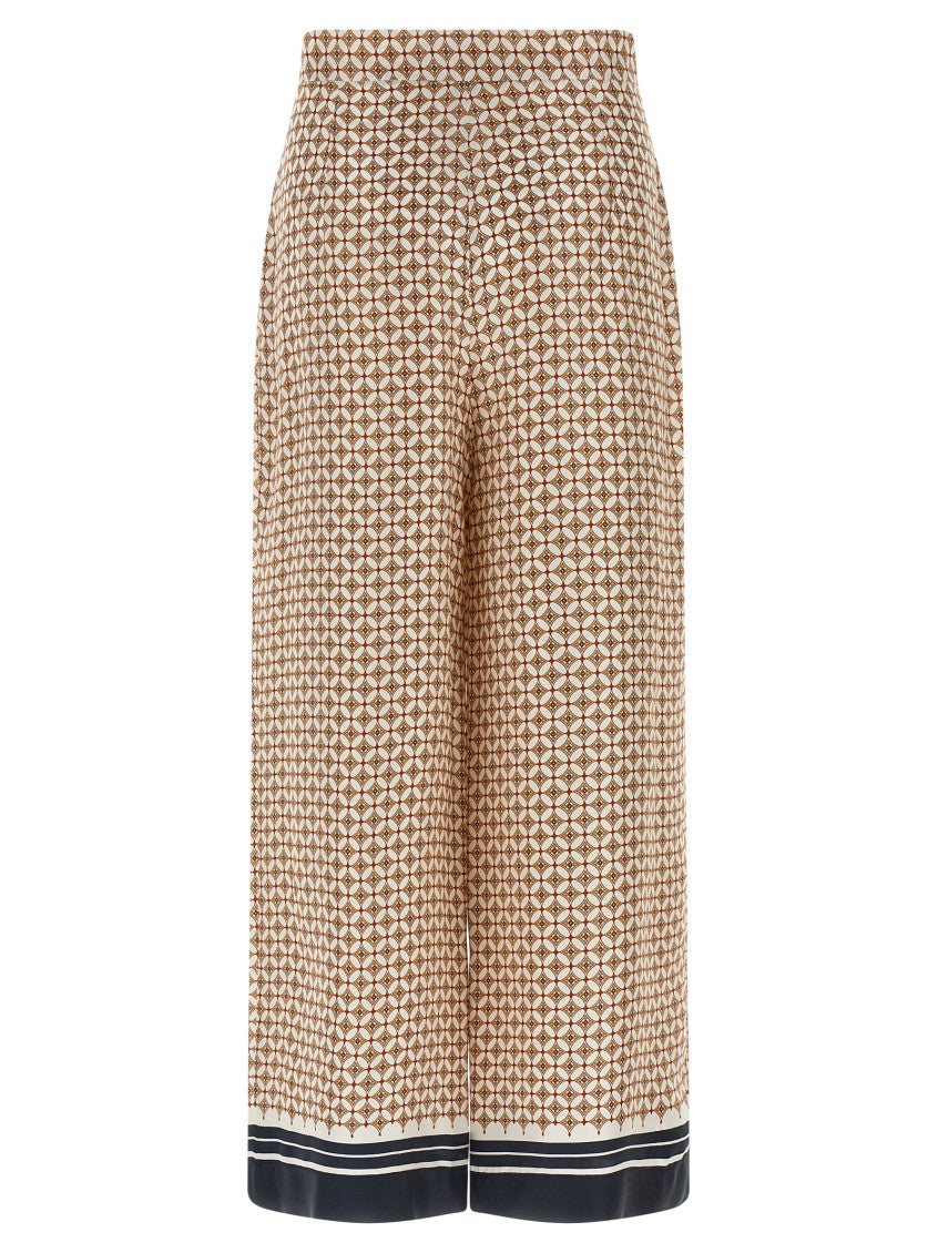 Multicolor Straight Flat Front Pant 2