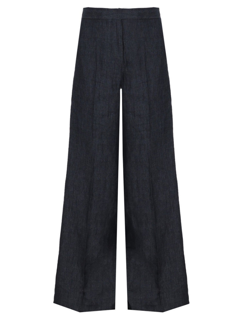 Dark Grey Flared Pants 1