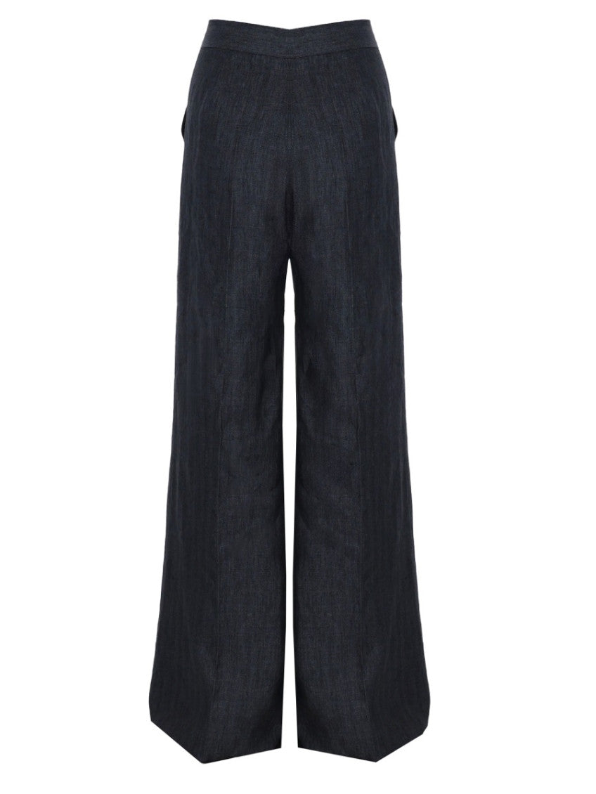 Dark Grey Flared Pants 2