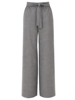 Grey Loose Drawstring Pant 1